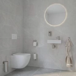 Marho Reserverolhouder Luxor Geborsteld Rvs -Badkamer Winkel 123 6044