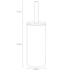 SEALSKIN Seaslkin Toiletborstelhouder Blend Terrazzo Staand -Badkamer Winkel 123 6126