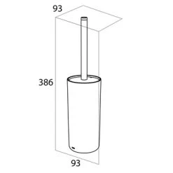 Tiger Urban Toiletborstelhouder Wit -Badkamer Winkel 123 6237