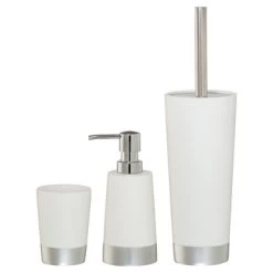 Sealskin Toiletborstelhouder Glossy Zilver -Badkamer Winkel 123 6261