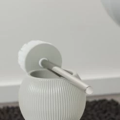 Sealskin Toiletborstel Met Houder Convex Lichtgrijs -Badkamer Winkel 123 6267