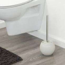 Sealskin Toiletborstel Met Houder Convex Lichtgrijs -Badkamer Winkel 123 6268