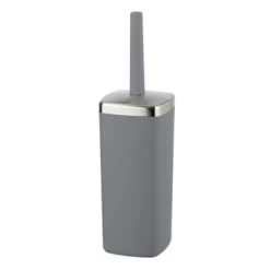 Wenko Toiletborstelhouder Barcelona Antraciet 5 Wenko Toiletborstelhouder Barcelona Antraciet -Badkamer Winkel 123 6283