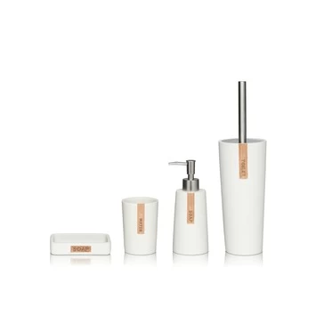 Sealskin Pierra Toiletborstelhouder Wit 3 Sealskin Pierra Toiletborstelhouder Wit - Afbeelding 3