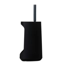 Tiger Toiletborstelhouder Tess Met Opbergvak Staand Zwart/antraciet -Badkamer Winkel 123 6389