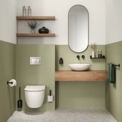 Tiger Colar Toiletrolhouder Zonder Klep Zwart -Badkamer Winkel 123 6464