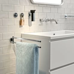 Tiger Noon Zelfklevende Grote Haak Chroom -Badkamer Winkel 123 6509