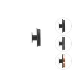 Tiger Haak Urban Klein Zwart -Badkamer Winkel 123 6535