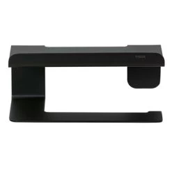 Tiger Colar Toiletrolhouder Met Planchet Zwart -Badkamer Winkel 123 6711