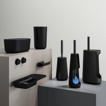 Tiger Toiletborstelhouder TESS Met Swoop Borstel Flexibel Zwart/antraciet 6 Tiger Toiletborstelhouder TESS Met Swoop Borstel Flexibel Zwart/antraciet - Afbeelding 6