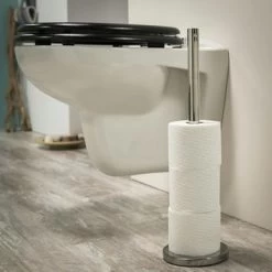 Tiger Reserverolhouder Boston Chroom Losstaand -Badkamer Winkel 123 6757