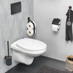 Tiger Urban Toilet Accessoireset Wc-rolhouder - Wc-borstelhouder - Haak -Badkamer Winkel 123 6767