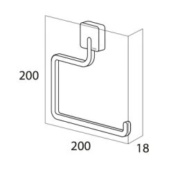 Tiger Toiletrolhouder Impuls RVS -Badkamer Winkel 123 6781