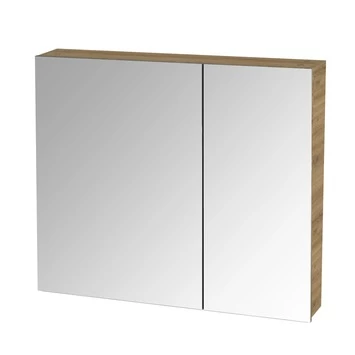 TIGER S-line Spiegelkast 80 Chalet Eik 1 TIGER S-line Spiegelkast 80 Chalet Eik