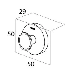 Tiger Haak Urban Groot Wit -Badkamer Winkel 123 6818