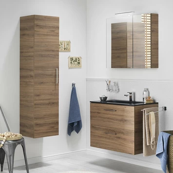 TIGER S-line Spiegelkast 80 Chalet Eik 6 TIGER S-line Spiegelkast 80 Chalet Eik - Afbeelding 6