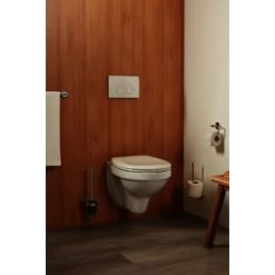 Haceka Toiletrolhouder Kosmos Tec Chroom -Badkamer Winkel 123 6876