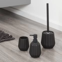 Sealskin Toiletborstel Met Houder Arte Zwart -Badkamer Winkel 123 6910