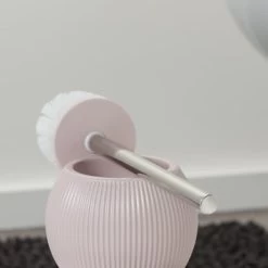 Sealskin Toiletborstel Met Houder Convex Lichtroze -Badkamer Winkel 123 6918