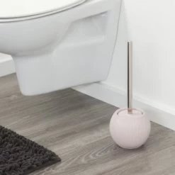 Sealskin Toiletborstel Met Houder Convex Lichtroze -Badkamer Winkel 123 6919
