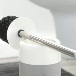 Sealskin Toiletborstelhouder Sphere Lichtgrijs Keramiek -Badkamer Winkel 123 6935