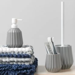 Sealskin Toiletborstel Met Houder Arte Grijs -Badkamer Winkel 123 6960