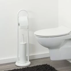 Sealskin Toiletrek Acero Metaal Wit -Badkamer Winkel 123 6965