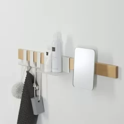 Sealskin Kapstok Met Spiegel Brix Wit 11 Sealskin Kapstok Met Spiegel Brix Wit -Badkamer Winkel 123 6998