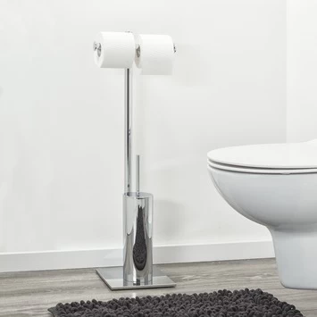 Sealskin Toiletrek Tube Metaal Chroom 3 Sealskin Toiletrek Tube Metaal Chroom - Afbeelding 3