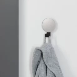 Sealskin Haak Met Spiegel Brix Zwart -Badkamer Winkel 123 7042