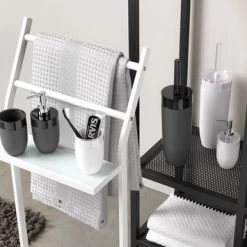 Sealskin Toiletborstel Met Houder Bloom Wit -Badkamer Winkel 123 7077