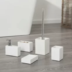 SEALSKIN Tiger Toiletborstelhouder Cura Wit 11 SEALSKIN Tiger Toiletborstelhouder Cura Wit -Badkamer Winkel 123 7084