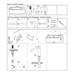 Differnz Fonteinset Cheops Grijs Natuursteen 40x23x11 Cm -Badkamer Winkel 123 7269