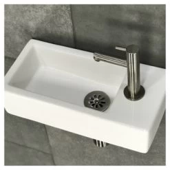 Differnz Fonteinset Helios Wit 36x18x8 Cm -Badkamer Winkel 123 7282