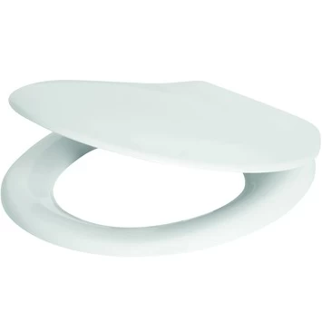 Handson WC Bril Fynn Wit Kunststof 2 Handson WC Bril Fynn Wit Kunststof - Afbeelding 2