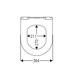 Cedo Palm Beach Wc Bril Wit Softclose Duroplast -Badkamer Winkel 123 7448