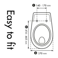 Cedo Palm Beach Wc Bril Wit Softclose Duroplast -Badkamer Winkel 123 7449
