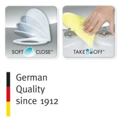 Cedo Palm Beach Wc Bril Wit Softclose Duroplast -Badkamer Winkel 123 7450