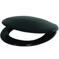 Handson WC Bril Timo Zwart Kunststof Met Softclose