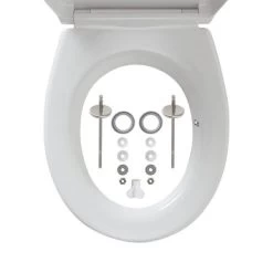 Tiger WC Bril Amadora Zwart Kunststof Met Softclose -Badkamer Winkel 123 7505