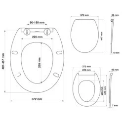 Tiger Wc-bril Blade Wit Met Sofclose En Quick-release -Badkamer Winkel 123 7545