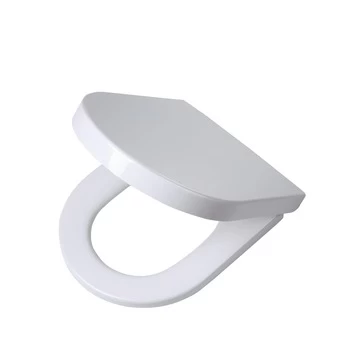 Tiger WC Bril Memphis Wit Kunststof Met Softclose 2 Tiger WC Bril Memphis Wit Kunststof Met Softclose - Afbeelding 2