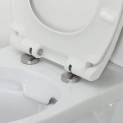 Tiger WC Bril Speckels Duroplast Zwart-wit -Badkamer Winkel 123 7614