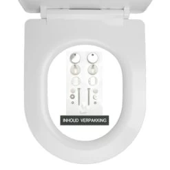 Tiger WC Bril Carter Wit Met Softclose -Badkamer Winkel 123 7652