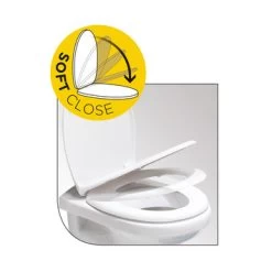 Tiger WC Bril Douglas Walnoot Hout Met Softclose -Badkamer Winkel 123 7669