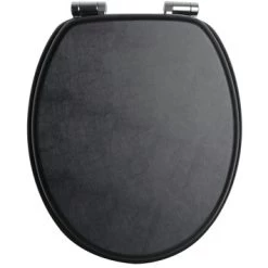 Handson WC Bril Antero Zwart MDF Met Softclose