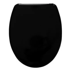 Handson WC Bril Usko Zwart Kunststof Met Softclose