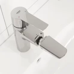 Grohe Wastafelkraan Start M-size Uittrekbaar QuickFix Chroom -Badkamer Winkel 123 7827