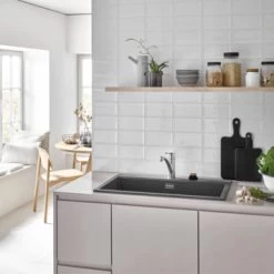 Grohe Quickfix Keukenkraan Start Lage Uitloop Supersteel -Badkamer Winkel 123 7877