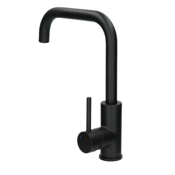 Handson Keukenkraan Olivier Met Hendel Mat Zwart 3 Handson Keukenkraan Olivier Met Hendel Mat Zwart - Afbeelding 3